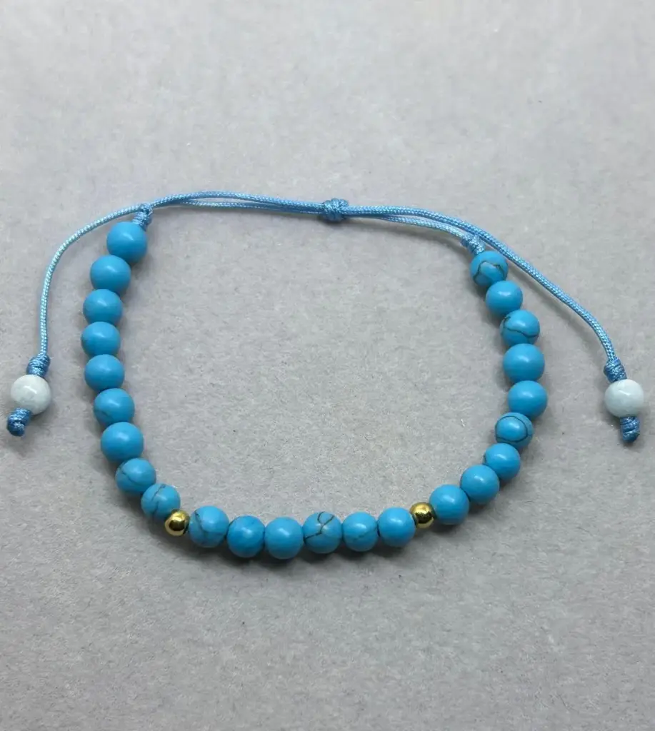 PULSERA PIEDRAS TURQUEZA