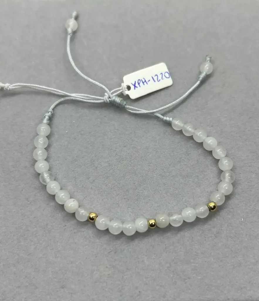 PULSERA AB CUARZO BLANCO