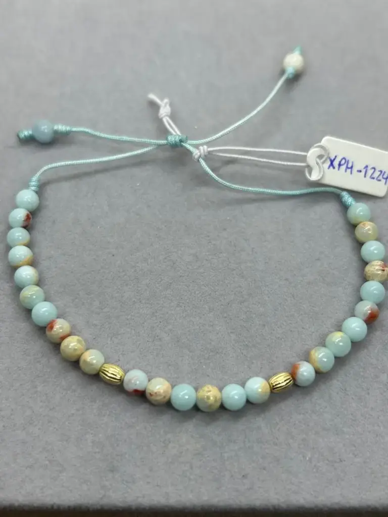 PULSERA AB VARISCITA CELESTE