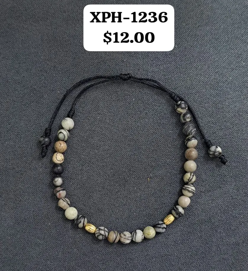 PULSERA AB JASPE ARAÑA